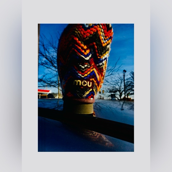 Multi Color Chevy print Eskimo Mou Boots - Picture 8 of 15